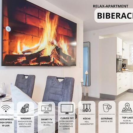 Relaxapartment 15 Massagesessel Smarttv Kueche Biberach an der Riß Exterior foto