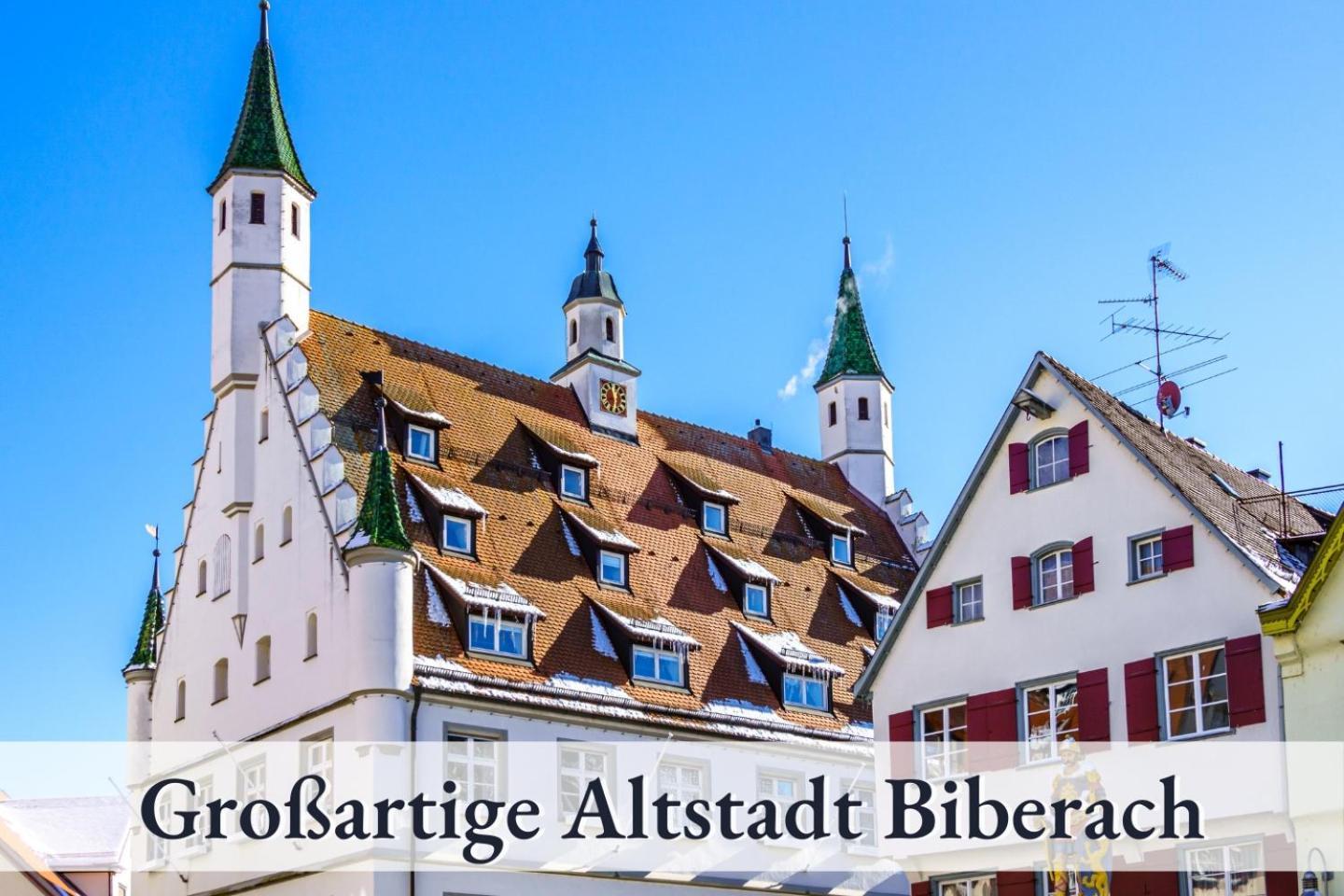 Relaxapartment 15 Massagesessel Smarttv Kueche Biberach an der Riß Exterior foto